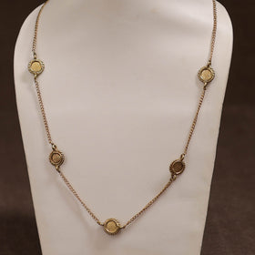 Miharu Tribal Dokra Brass Necklace 05