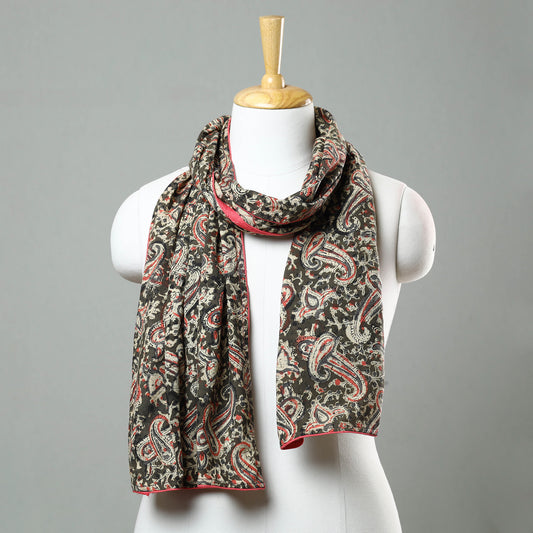 Kalamkari Block Printed Cotton Stole 12