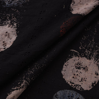 Natural Dyed Ajrakh Hand Block Print Cotton Hakoba Fabric 100
