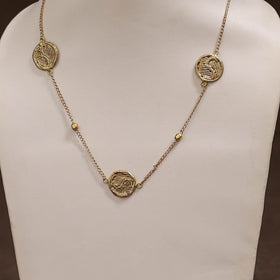 Miharu Tribal Dokra Brass Necklace 06