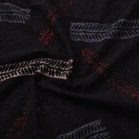 Natural Dyed Ajrakh Hand Block Print Cotton Hakoba Fabric 101