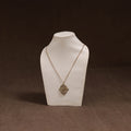 Miharu Tribal Dokra Brass Pendant Necklace 09