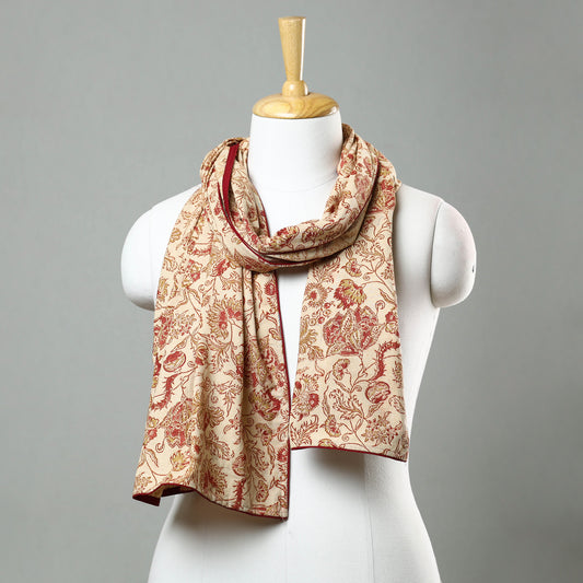 Kalamkari Block Printed Cotton Stole 22