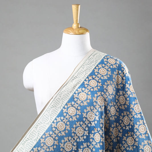 Indigo Bagh Block Printed Cotton Fabric