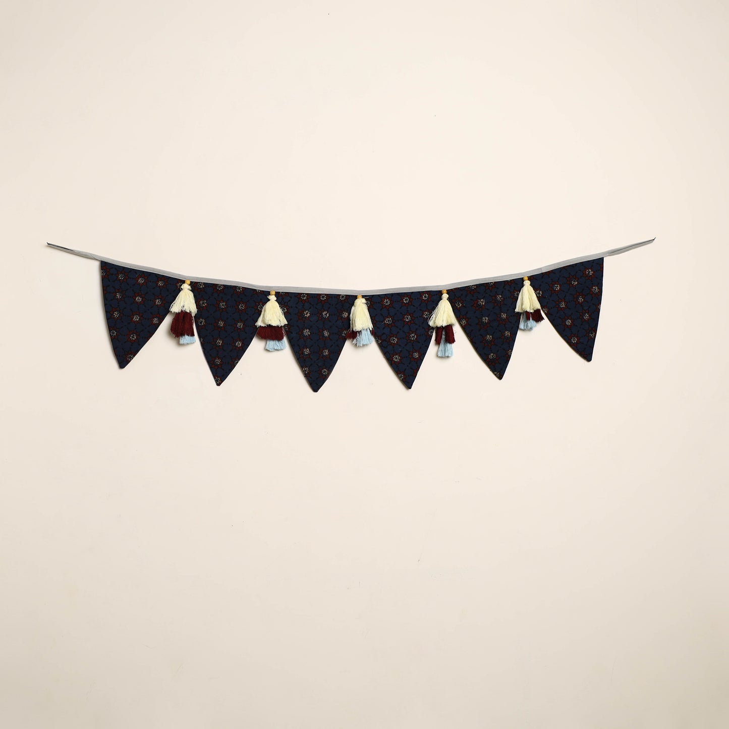  Handmade Fabric Beads & Tassels Toran