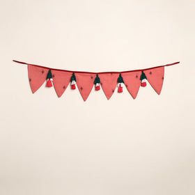  Handmade Fabric Beads & Tassels Toran