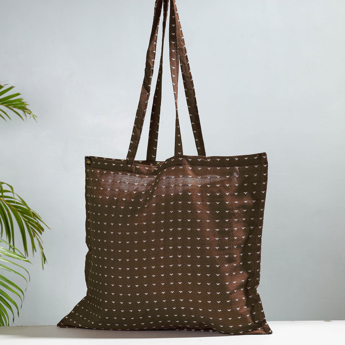 jacquard jhola bag