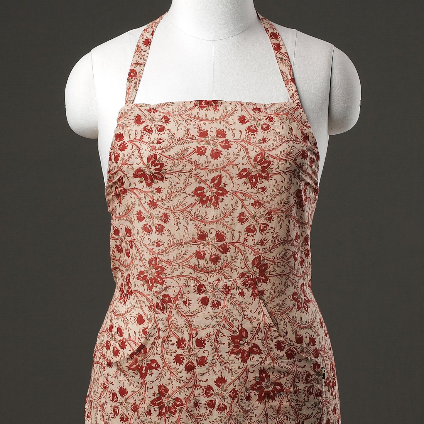 Kalamkari Block Printed Apron 