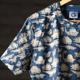 Bindaas art printed cotton unisex round neck t-shirt 94