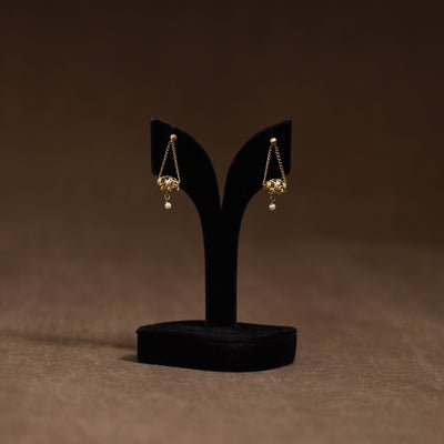 Miharu Tribal Dokra Brass Earrings 12