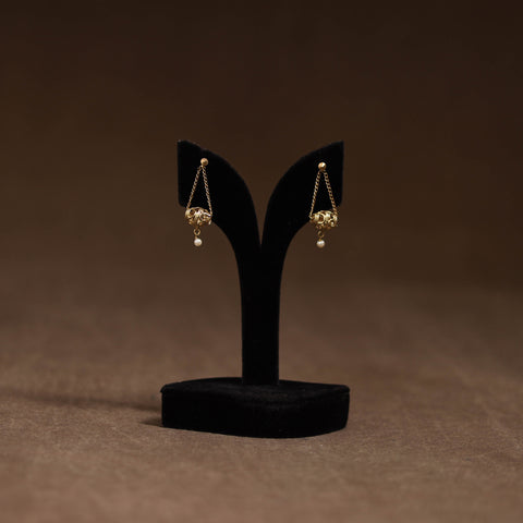 Miharu Tribal Dokra Brass Earrings 12
