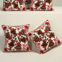 Aari Embroidery Cushion Cover