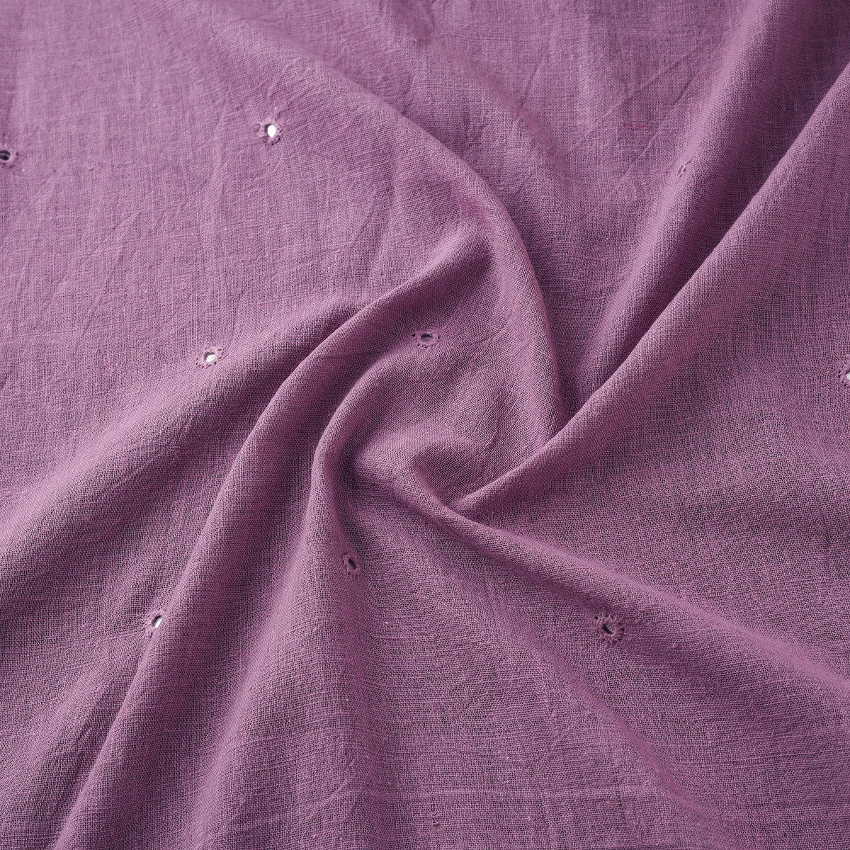 Kutch Organic Kala Cotton Mirror Work Pure Handwoven Fabric 04