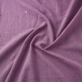 Kutch Organic Kala Cotton Mirror Work Pure Handwoven Fabric 04