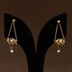 Miharu Tribal Dokra Brass Earrings 12
