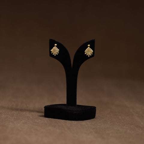 Miharu Tribal Dokra Brass Earrings 13