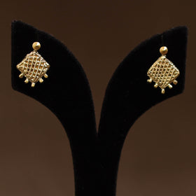 Miharu Tribal Dokra Brass Earrings 13