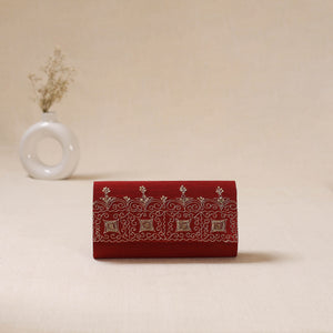 Zardozi Hand Embroidered Clutch 08