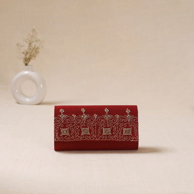 Zardozi Hand Embroidered Clutch 08