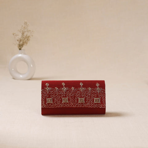Zardozi Hand Embroidered Clutch 08