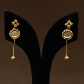 Miharu Tribal Dokra Brass Earrings 14