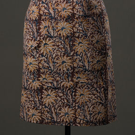  Kalamkari Block Printed Cotton Apron with Pocket 