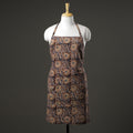  Kalamkari Block Printed Cotton Apron with Pocket 