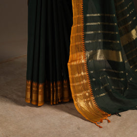 Green - kandangi chettinad cotton saree with border 103