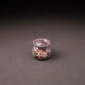 Floral Handpainted Enamelware Stainless Steel Ghee Pot 56
