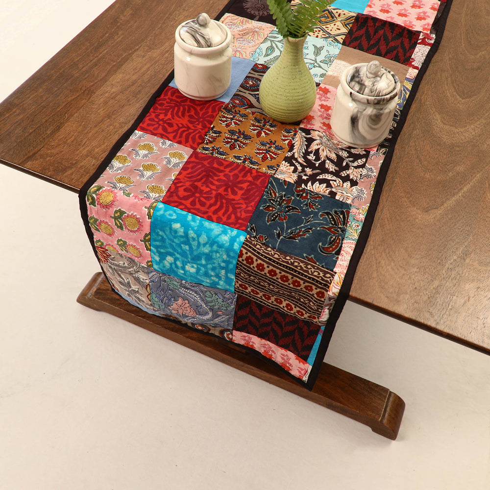 Handcrafted Cotton Patchwork Table Runner 27