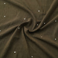 Kutch Organic Kala Cotton Mirror Work Pure Handwoven Fabric 08