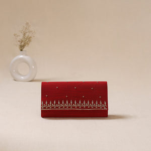 Zardozi Hand Embroidered Clutch 04