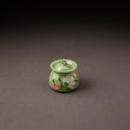 Floral Handpainted Enamelware Stainless Steel Ghee Pot 58