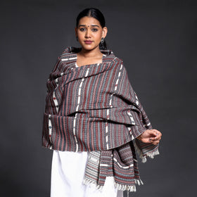  Kutch Weaving Handloom Merino Woolen Shawl 