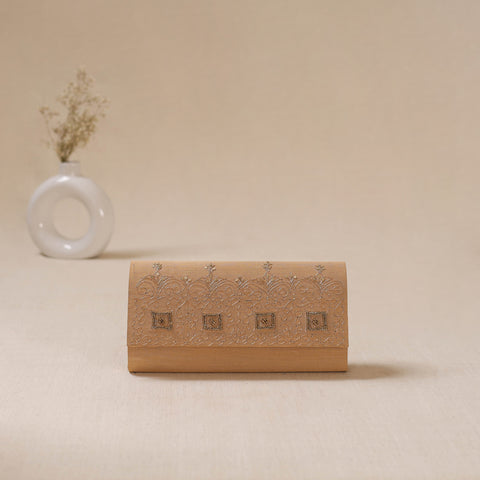Zardozi Hand Embroidered Clutch 06