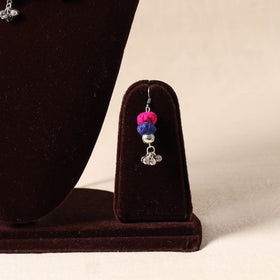 German Silver Thread Beads Necklace Set