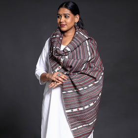  Kutch Weaving Handloom Merino Woolen Shawl 