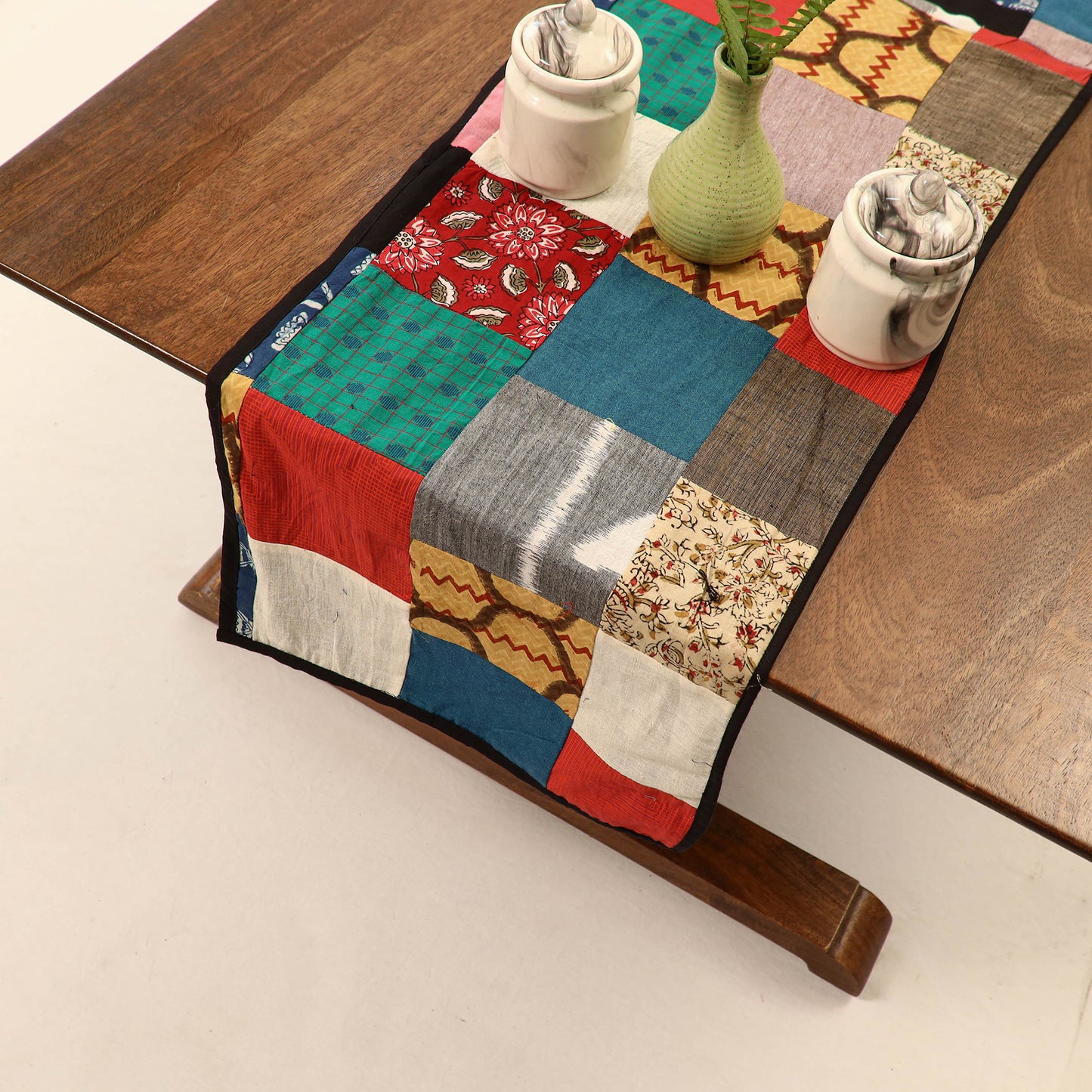 Handcrafted Cotton Patchwork Table Runner 31