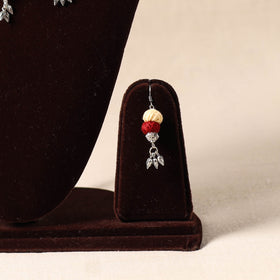 Multicolor - german silver thread beads necklace set 07