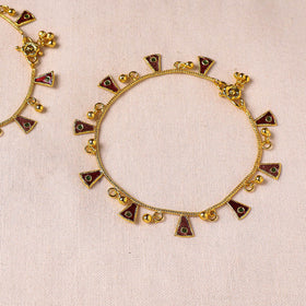 meenakari anklets