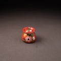 Floral Handpainted Enamelware Stainless Steel Ghee Pot 65