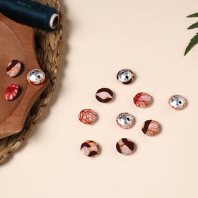  Buttonbaaz Handmade Fabric Button Small 