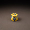 Floral Handpainted Enamelware Stainless Steel Ghee Pot 66