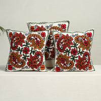 Aari Embroidery Cushion Cover