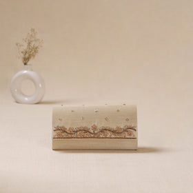 Zardozi Hand Embroidered Clutch 12