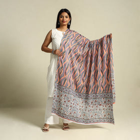 Buy Multicolor Cotton Jaipur Printed Dupatta Online