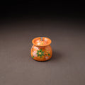 Floral Handpainted Enamelware Stainless Steel Ghee Pot 68