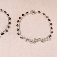 meenakari anklets