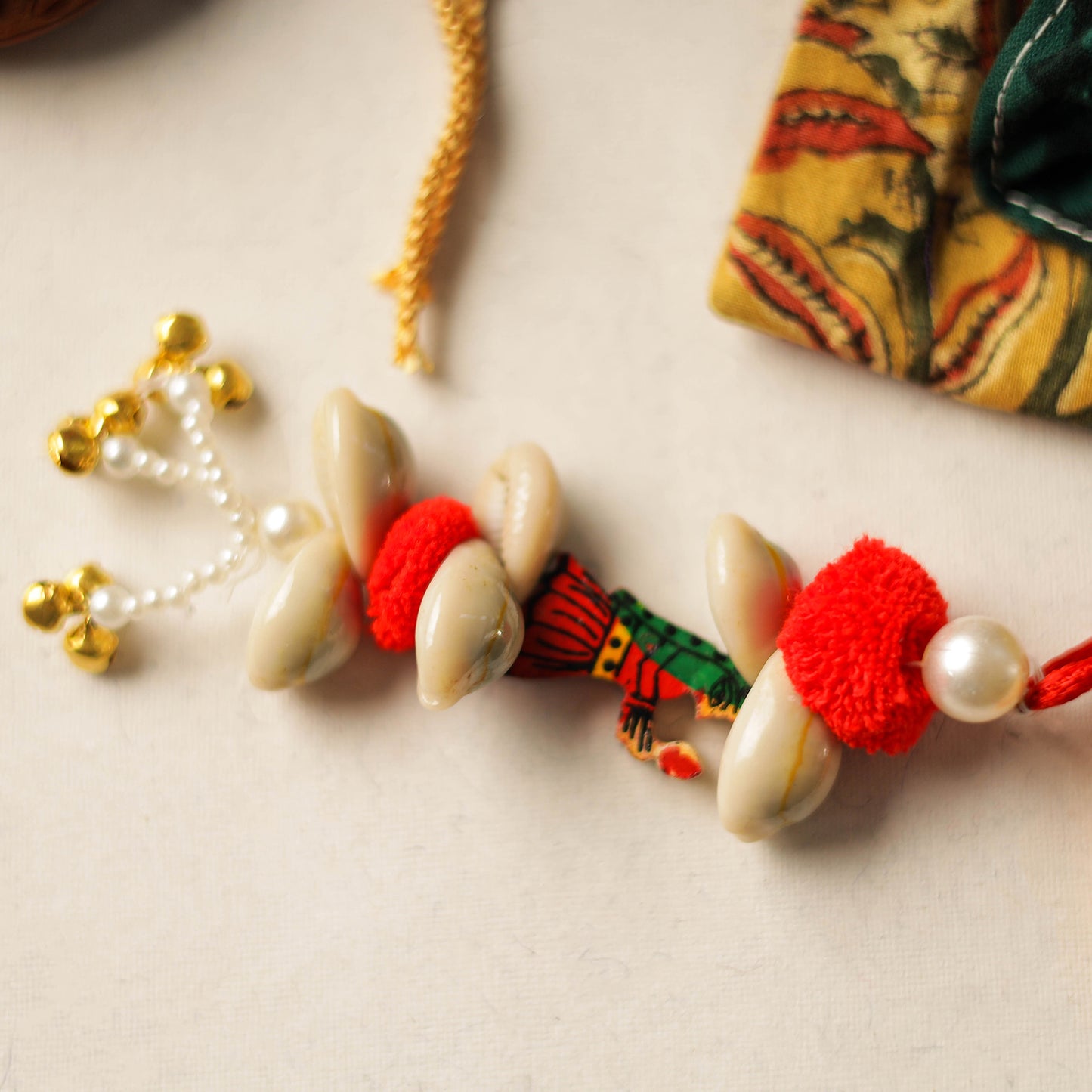 Buy Handmade Beadwork Lumba Rakhi 10 Online at iTokri.com