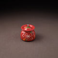 Floral Handpainted Enamelware Stainless Steel Ghee Pot 70